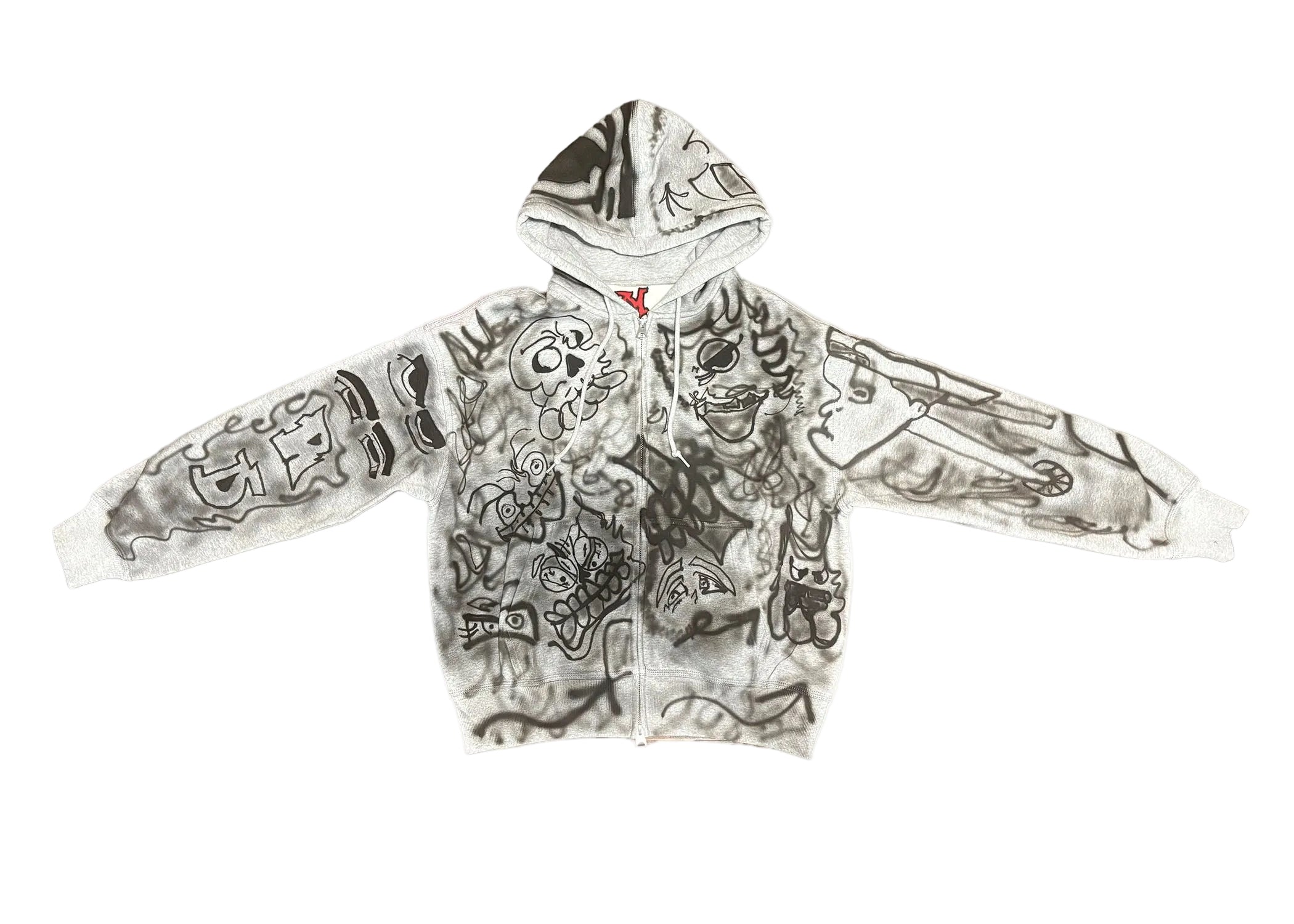 RED RIOT SKETCH HOODIE