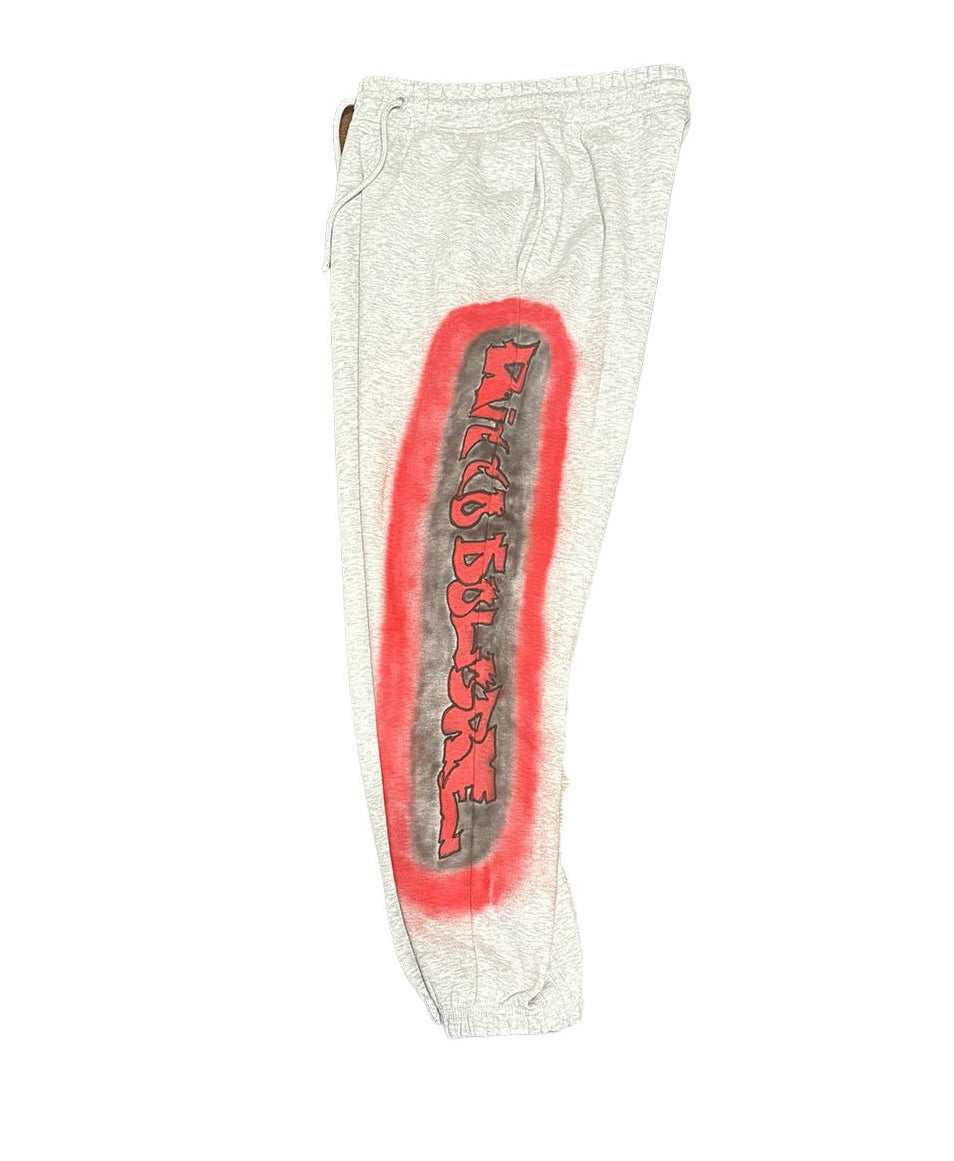 RED RIOT GRAFFITI JOGGERS